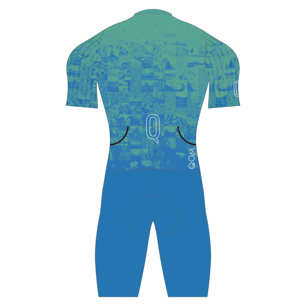 QOM 2in1 Gold Tri Suit 2.0