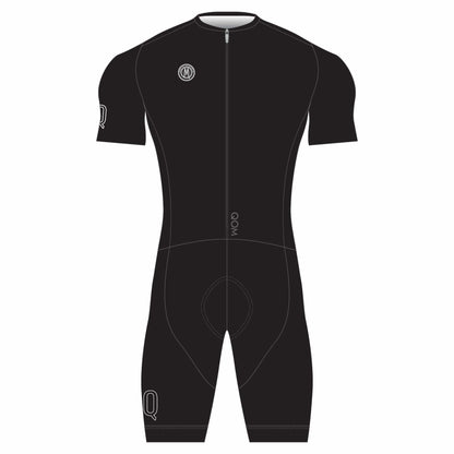 QOM 2in1 Silver Tri Suit