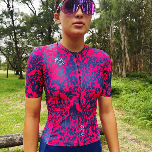 QOM 2in1 Silver Tri Suit